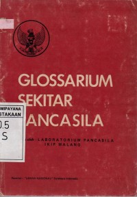 Glossarium Sekitar Pancasila