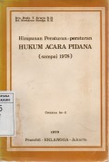 Himpunan Peraturan-peraturan Hukum Acara Pidana (sampai 1978)