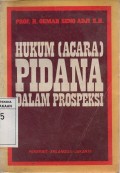 Hukum (Acara) Pidana Dalam Prospeksi