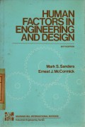 Human Factors in Engineering and Design