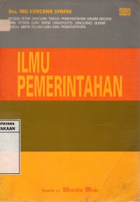 Ilmu Pemerintahan