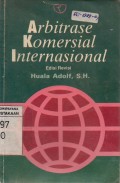 Arbitrase Komersial Internasional