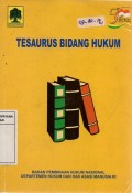 Tesaurus Bidang Hukum