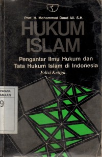 Pengantar Ilmu Hukum dan Tata Hukum Islam di Indonesia