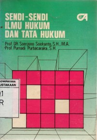 Sendi-Sendi Ilmu Hukum dan Tata Hukum