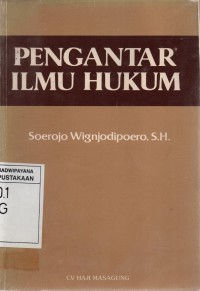 Pengantar Ilmu Hukum