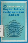 Capita Selecta Perbandingan Hukum