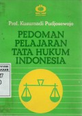 Pedoman Pelajaran Tata Hukum Indonesia