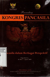 Proceeding Kongres Pancasila : Pancasila dalam Berbagai Perspektif