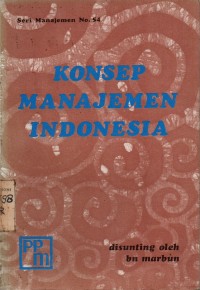 Konsep Manajemen Indonesia