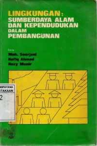 Lingkungan: Sumberdaya Alam dan Kependudukan dalam Pembangunan