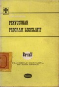 Lokakarya Penyusunan Program Legislatif