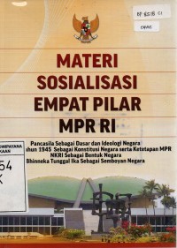 Materi Sosialisasi : Empat Pilar MPR RI