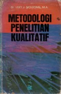 Metodologi Penelitian Kualitatif