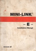 Mini-Link E Installation Manual