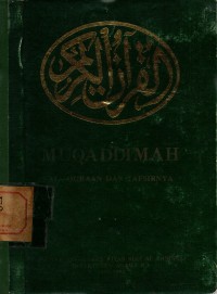 Al-Quraan Dan Tafsirnya : Muqaddimah