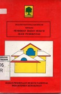 Laporan Akhir Tim Analisis Dan Evaluasi Hukum Tentang Pendirian Badan Hukum Oleh Pemerintah