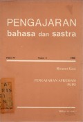 Pengajaran Bahasa dan Sastra