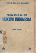 Pengantar Dalam Hukum Indonesia