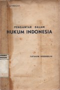 Pengantar Dalam Hukum Indonesia