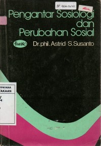 Pengantar Sosiologi dan Perubahan Sosial