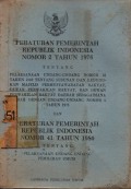 Peraturan Pemerintah Republik Indonesia Nomor 2 Tahun 1976 Tentang Pelaksanaan Undang-Undang Nomor 16 Tahun 1969 Tentang Susunan Dan Kedudukan Majelis Permusyawaratan Rakyat, Dewan Perwakilan Rakyat, Dan Dewan Perwakilan Rakyat Daerah Sebagaimana Diubah Dengan Undang-Undang Nomor 5 Tahun 1975