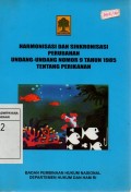 Harmonisasi Dan Sinkronisasi Perubahan Undang-Undang No.9 Tahun 1985 Tentang Perikanan