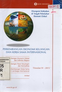 Perkembangan Ekonomi Keuangan dan Kerja Sama Internasional