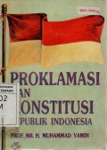 Proklamasi Dan Konstitusi Republik Indonesia