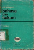 Simposium Bahasa dan Hukum