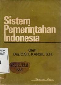 Sistem Pemerintahan Indonesia