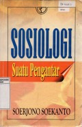 Sosiologi Suatu Pengantar