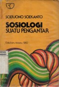 Sosiologi Suatu Pengantar