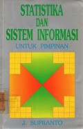 Statistika Dan Sistem Informasi Untuk Pimpinan