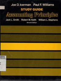 Study Guide: Accounting Principles Smith, Keith, And Stephens