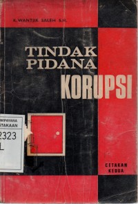 Tindak Pidana Korupsi 2