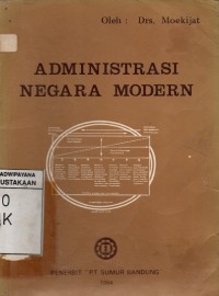 Image of Administrasi Negara Modern
