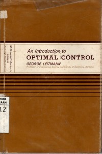 Image of AN INTRODUCTION TO OPTIMAL CONTROL