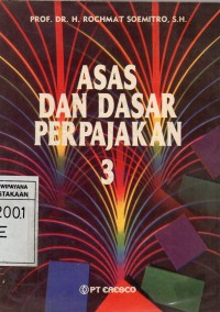 Image of Asas dan Dasar Perpajakan