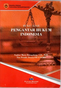 Image of BUKU AJAR PENGANTAR HUKUM INDONESIA