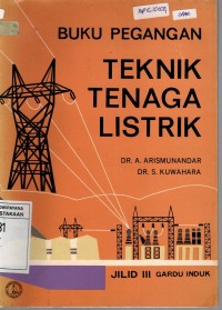 Image of BUKU PEGANGAN TEKNIK TENAGA LISTRIK III