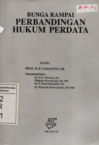 Image of Bunga Rampai Perbandingan Hukum Perdata