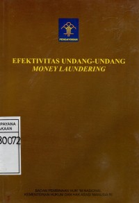 Image of Efektivitas Undang-Undang Money Laudering