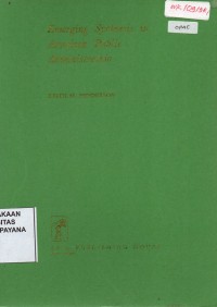 Image of Emerging Synthesis in American Public Administration