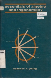 Image of Essentials of Algebra and Trigonometry