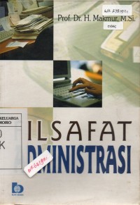 Image of Filsafat Administrasi