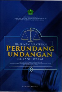 Image of HIMPUNAN PERATURAN PERUNDANG-UNDANGAN TENTANG WAKAF