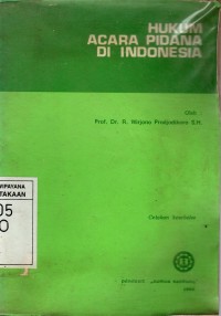 Image of HUKUM ACARA PIDANA DI INDONESIA 11