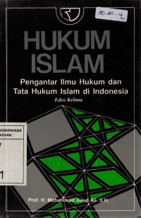 Image of Hukum Islam : Pengantar Ilmu Hukum dan Tata Hukum Islam di Indonesia