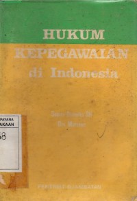 Image of Hukum Kepegawain di Indonesia
